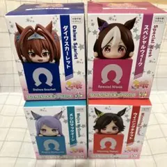 ウマ娘　ひっかけフィギュア　ダイワスカーレット　メジロマックイーン　4点セット