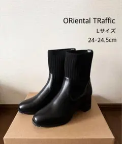 ORiental TRaffic ショートブーツ ブラック L 24-24.5