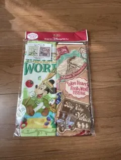 東京ディズニーシー タオルセット　フードアンドワインフェスティバル