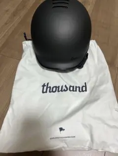 thousand ヘルメットサイズMorL ブラック