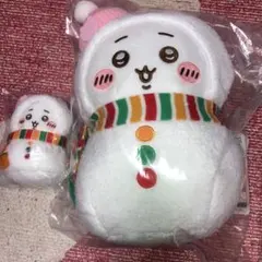 エニマイくじ　A賞&E賞セット　ちいかわ　雪だるまぬいぐるみ