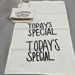 【未使用】TODAY'S SPECIAL & TEAPOND コットンバッグのサムネイル