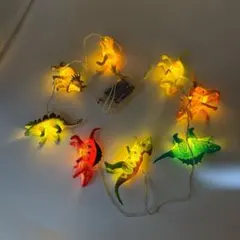 恐竜ガーランドDinosaurアニマル ダイナソー ジュラシックパーク ライト