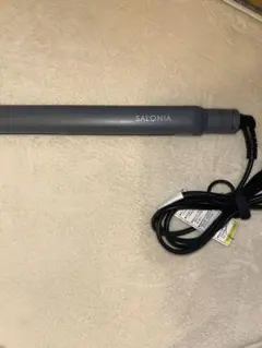 SALONIA ストレートヘアアイロン グレー 40W