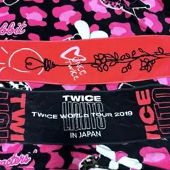 twiceタオル　TWICE LIGHTS IN JAPAN マフラータオル