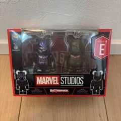 Happyくじ　ペアボックス賞　E BE@RBRICK marvel フィギュア
