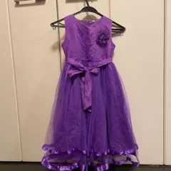 再値下げ！しました！紫　ドレス　発表会　130センチ