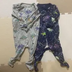 next 恐竜柄ロンパース 2点セット 9-12ヶ月　70-80cm パジャマ