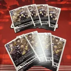 デジモンカード アグモン ガブモン セット　黒　4枚ずつ　EX4