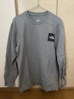 THE NORTH FACE グレー ロングスリーブシャツ