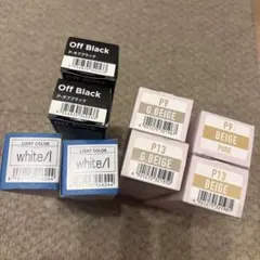 人気のカラー剤まとめ売り　キャラデコホワイト