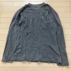 7.21ラーキンス スウェット トカゲ刺繍 M-L チャコールグレーのサムネイル
