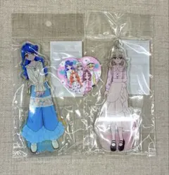 名探偵プリキュアアクリルスタンド帆羽くれあ森亜るるかプリティストアFlower