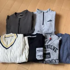 アウター、トレーナーなど6点　150