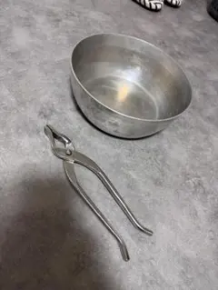 やっとこ鍋　21cm やっとこバサミセットのサムネイル