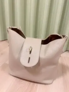 FURLA ライトピンク 通勤トートバッグ