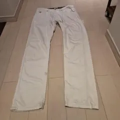 90's～　C.P.COMPANY　ホワイト ストレートデニム パンツ