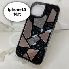 【Iphone15】鏡面 ダイヤモンド模様 スパークルカラフルケース