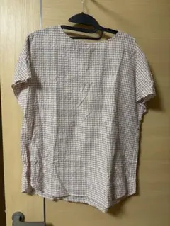 honeys ギンガムチェック トップス