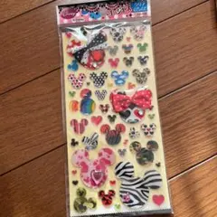 ディズニー ミッキー・ミニー 立体シール