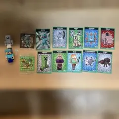 マインクラフト ステッカー フィギュア セット