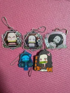 鬼滅の刃 竈門禰豆子 アクリルキーホルダー ラバスト ここみえ