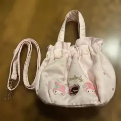 マイメロ　2way バッグ　ハンドバッグ　ピンク