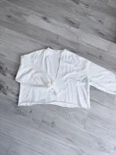 ウィムガゼット　スウェットVネックプルオーバー