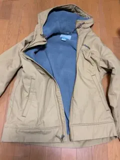 Columbia ベージュ マウンテンパーカー