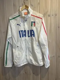 PUMA 2014年　イタリア代表　メンズS ナイロンジャケット　フルジップ