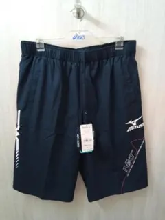 Mizuno MOVE CLOTH ネイビー ハーフパンツ 2XLサイズ
