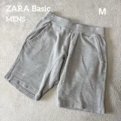 ZARA MAN BASICグレー ハーフパンツ Mショートパンツのサムネイル