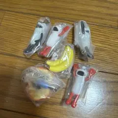 パペットスンスン　つまんでつなげてひょっこりマスコット　セミコンプ　6個