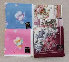 マリオバレンチノ ハンカチ5枚セット　L