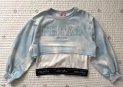 rabyraby 女の子 タイダイ 長袖 トレーナー カットソー