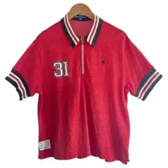Polo Sport ポロスポーツ ハーフジップポロシャツ ヴィンテージ 90s