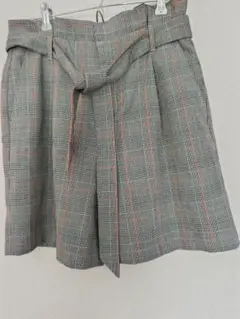 BANANA REPUBLIC グレンチェック ショートパンツ ベルト付