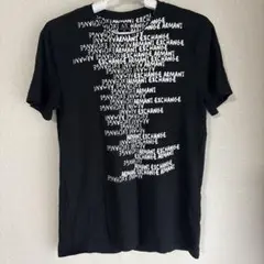 Armani Exchange ブラック Tシャツ