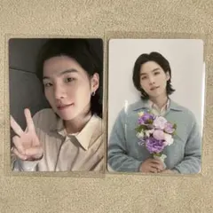 BTS SUGA FC メンバーシップ特典トレカ　２枚セット