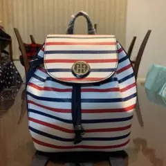 最終値下げ‼︎トミーヒルフィガー リュックタグ付き　tricolore