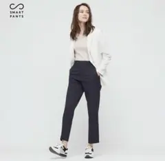 UNIQLO スマートアンクルパンツ　XL ネイビー