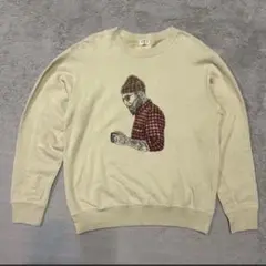 TES エンドレスサマー スウェット トレーナー ベージュ メンズ　 Lサイズ