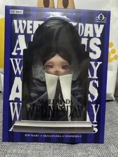 「新品」SKULLPANDA Wednesday ぬいぐるみ（ネヴァーモア学園）
