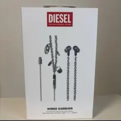 DIESEL Wired Earbuds シルバー イヤホン - メルカリ