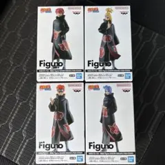 NARUTO ナルト 疾風伝 Figuno 全4種 暁 - メルカリ