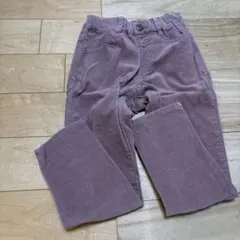 美品♫ グローバルワーク コーデュロイ パープルパンツ 120