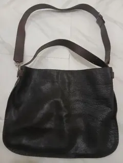 ボーデッサン☆シュリンクレザー2wayバック ダークブラウン