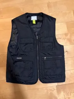 Bershka ブラック ダウンベスト SM