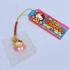 日光限定 ご当地キティ 三猿バージョン 根付ストラップ