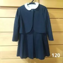 ユニクロ キッズ フォーマル 3点セット120cm シューズ 黒19.0cm